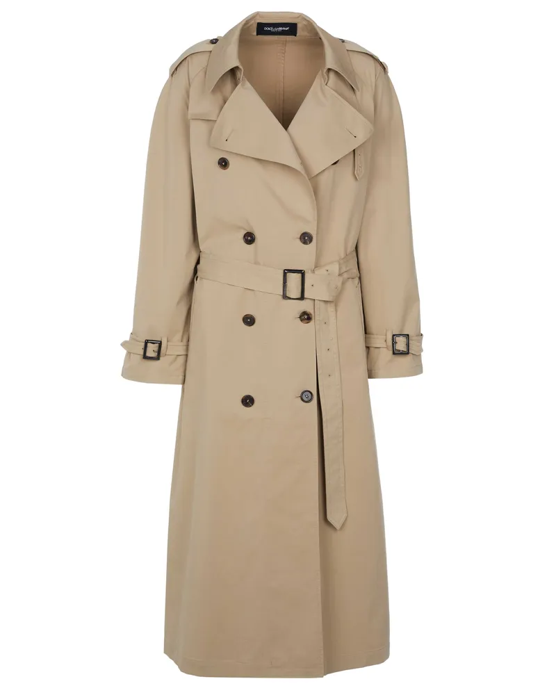 Dolce & Gabbana Mantel Beige