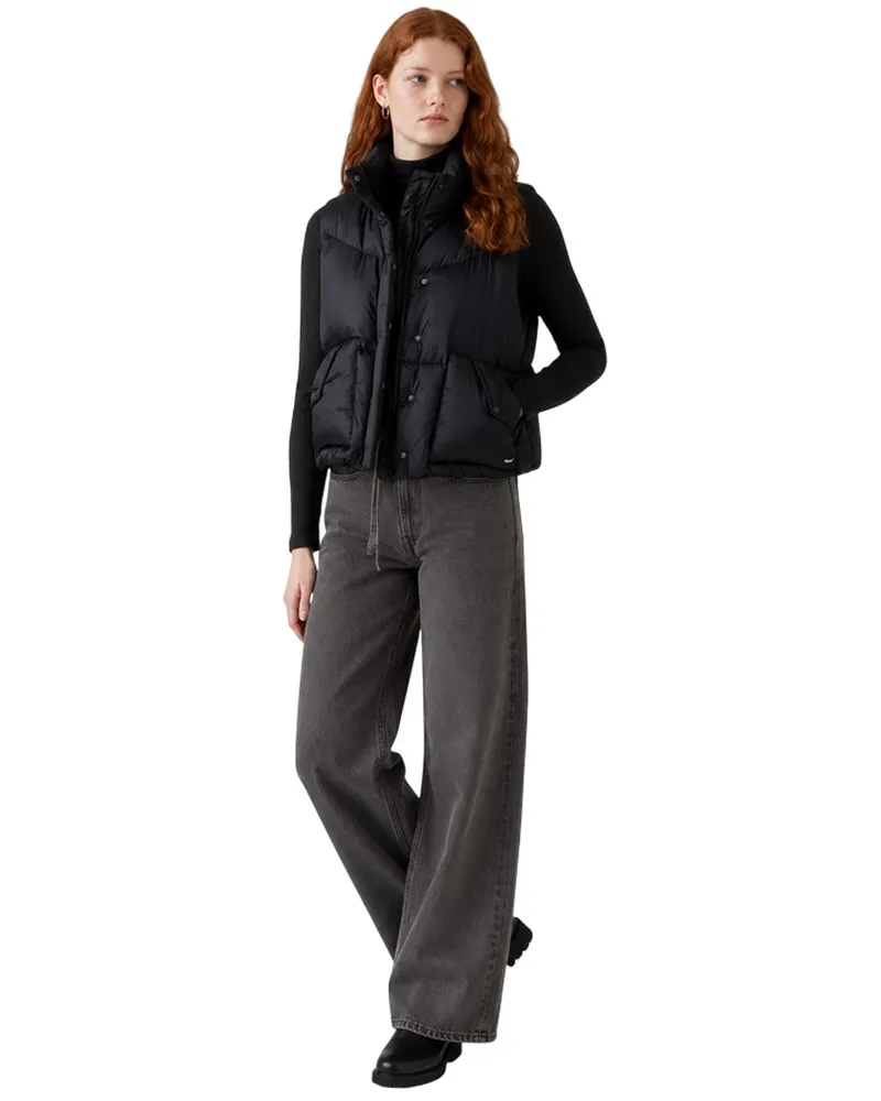 Levi's Western" Weste für Damen (Schwarz Schwarz