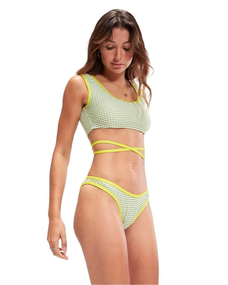 Speedo Bikinihöschen für Damen (Grün Grün