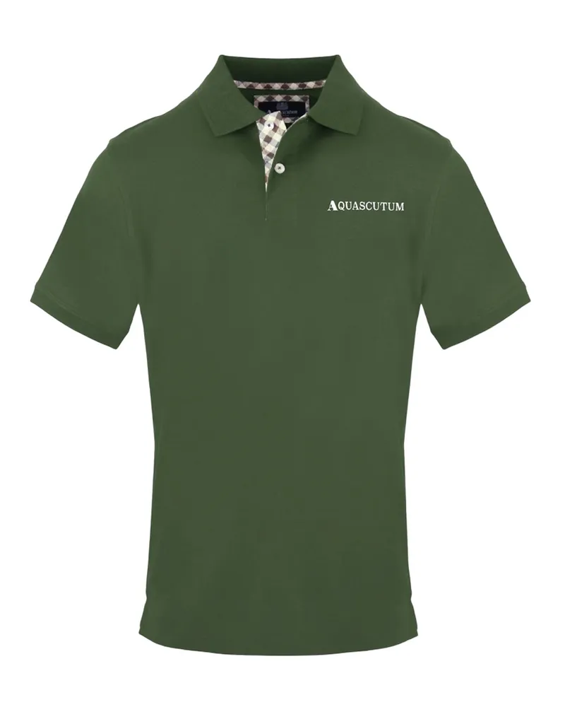 Aquascutum Poloshirt für Herren (Militärgrün Grün