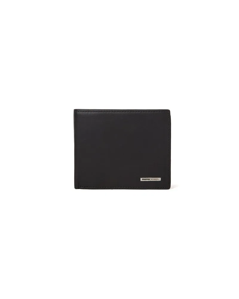 MOMO DESIGN Geldbörse Schwarz Schwarz