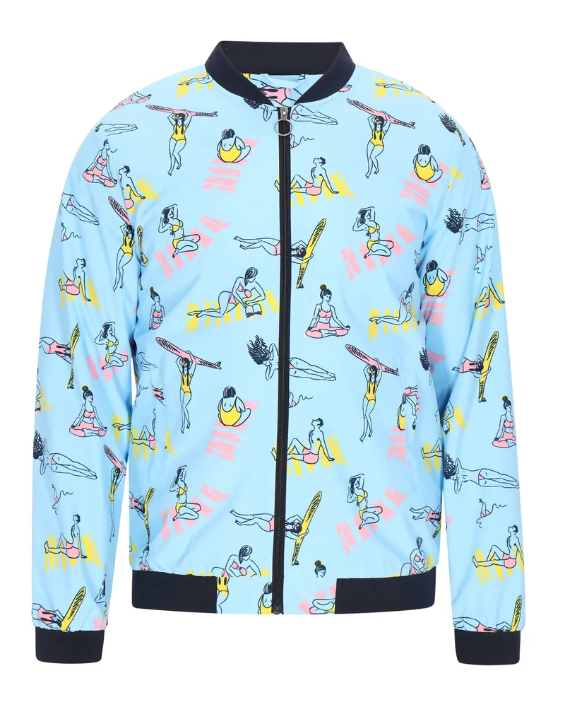 My Mo Jacke, Herren - Hellblau Hellblau