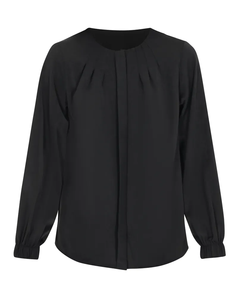 FAINA Bluse Frauen Schwarz Schwarz