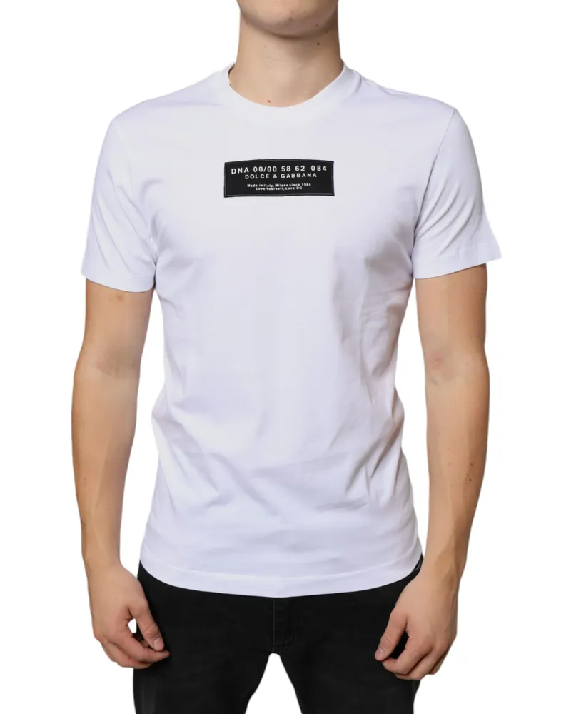 Dolce & Gabbana Dna 0000 T-Shirt Weiß