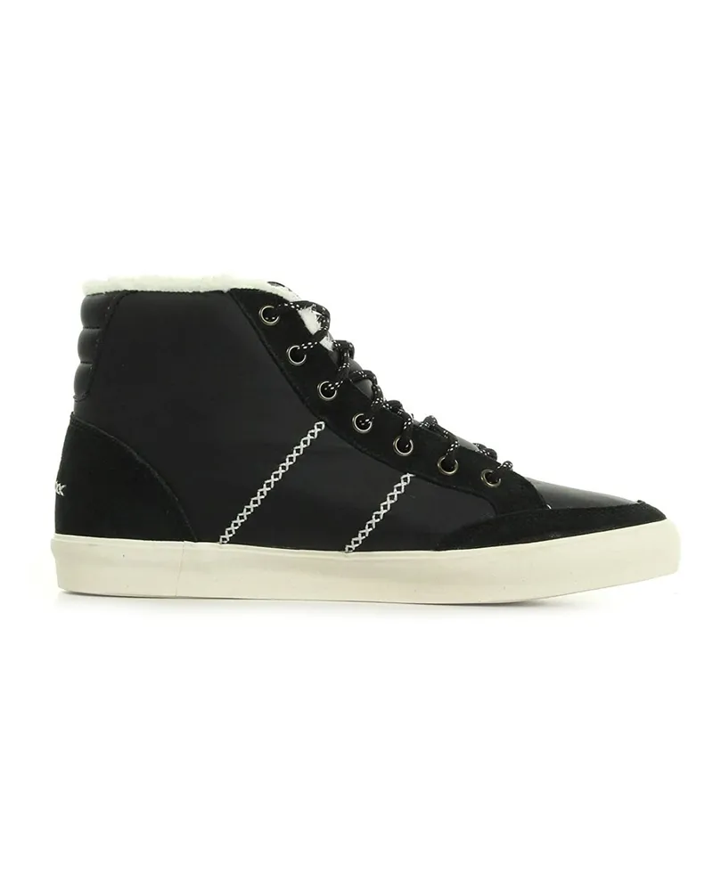 Le coq sportif Mont Charlety Damen schwarze Schuhe Schwarz