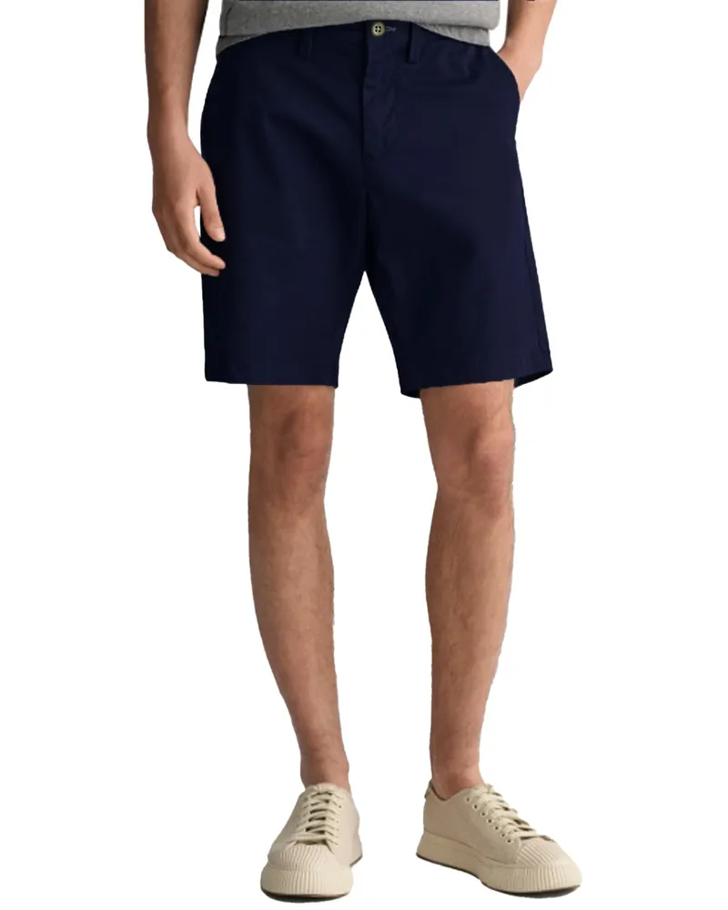 Gant Herren Relaxed Fit Chino Shorts Marineblau