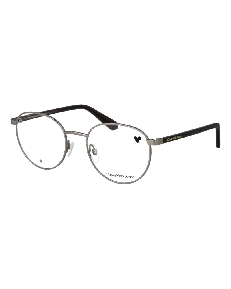 Calvin Klein Brillenfassung mit Sonnenbrillen-Clip CKJ23221 CLIP-ON 016 52 Silber