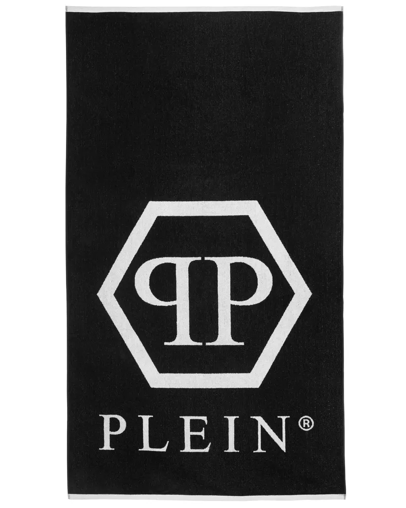 Philipp Plein Handtuch Schwarz