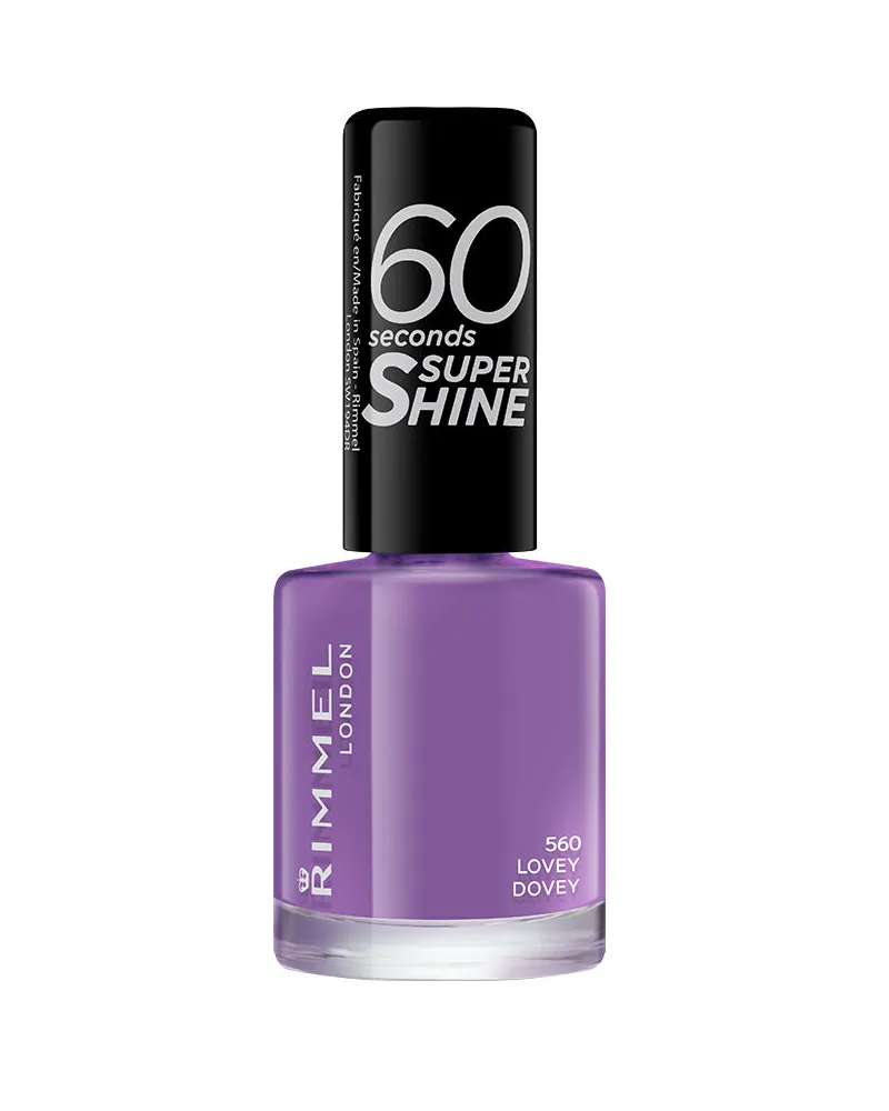 Rimmel London 60 Seconds Super Shine Nagellack #560-lovey Dovey 8 ml 