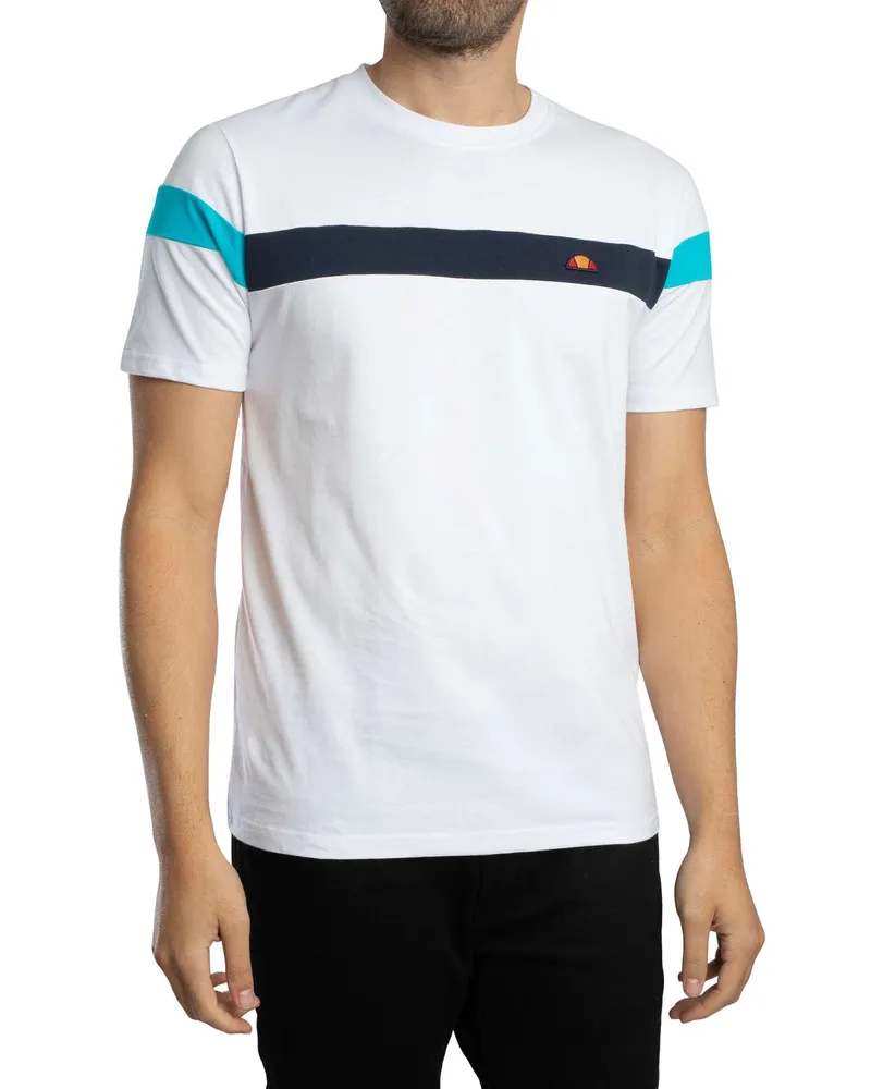 Ellesse Caserio-T-Shirt, Weiß Weiß