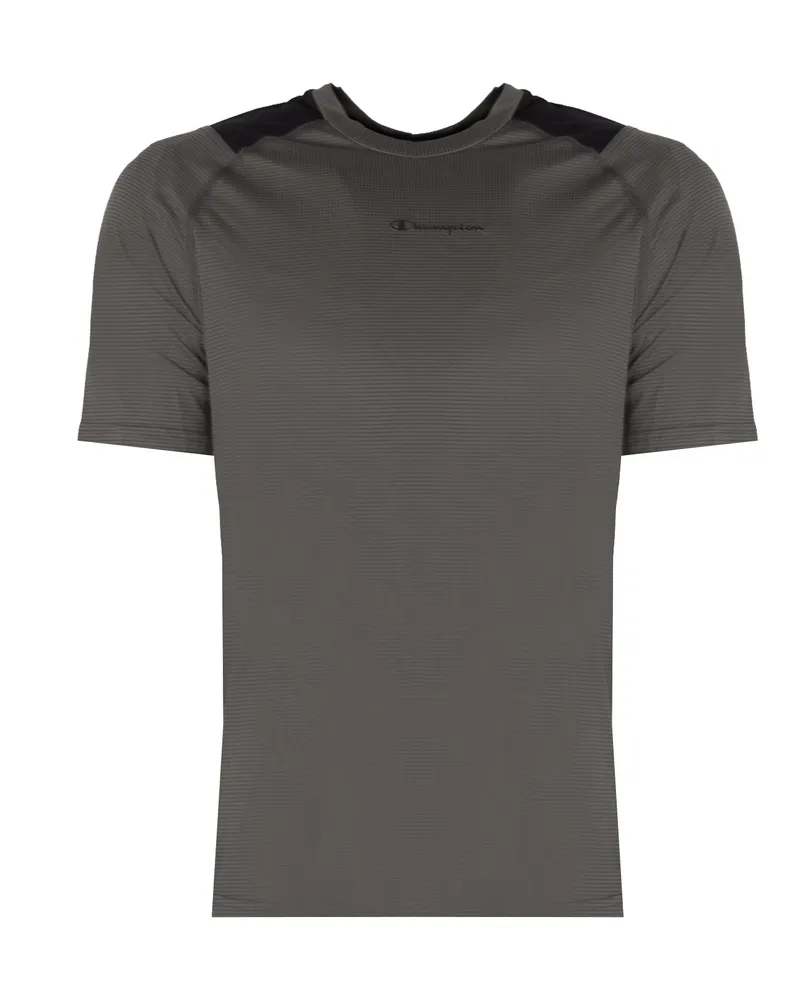 Champion T-Shirt Tech Tee Herren schwarz Schwarz