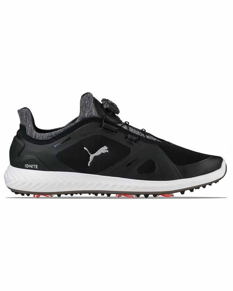 Puma Ignite Pwradapt Black Herren Golfschuhe Schwarz