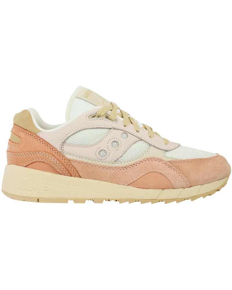 Saucony Shadow 6000 Damen Pfirsich Sneaker Pfirsich