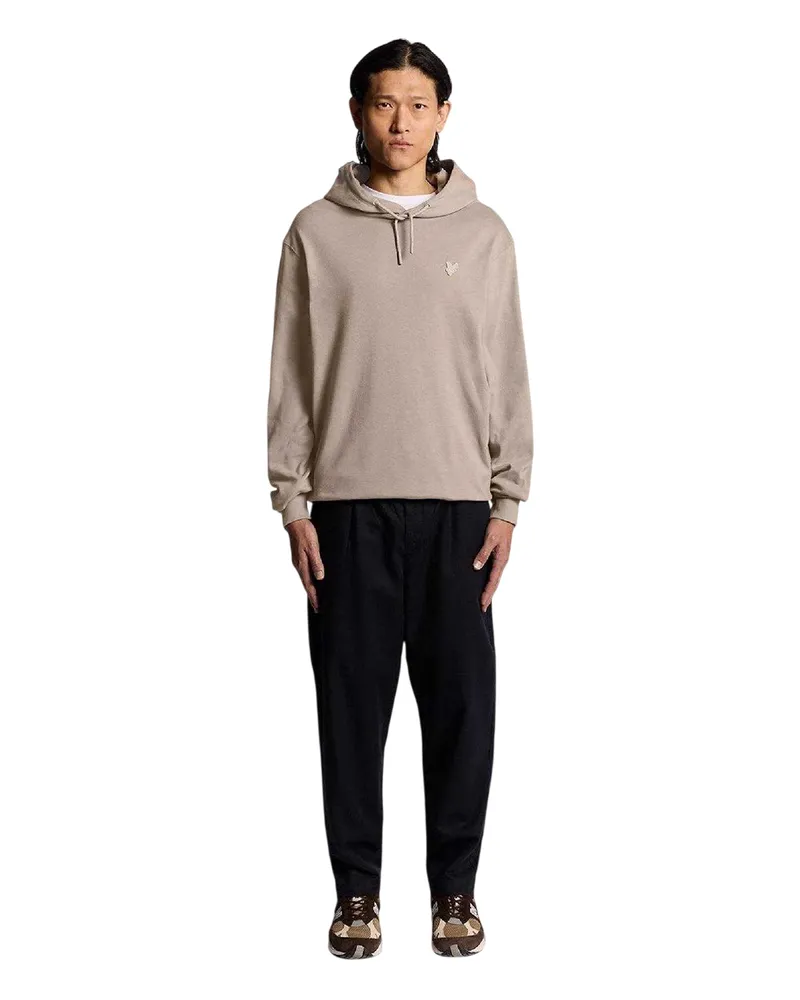 Lyle & Scott Hoodie zum Überziehen für Herren, Schwer, Baumwollmischung, Regulär (Braun Braun