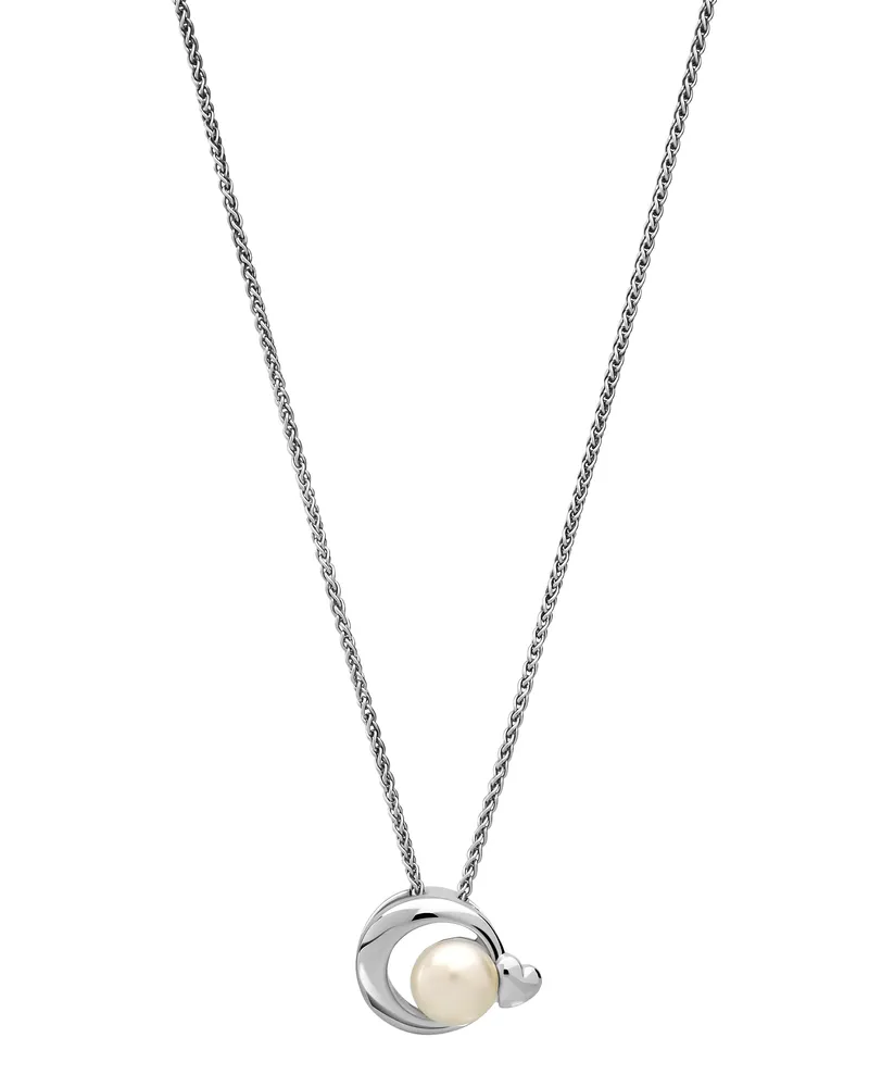 Orphelia Mathilde' Damen 925 Sterling Silber Kette mit Anhänger - Silber ZH-7510 Silber