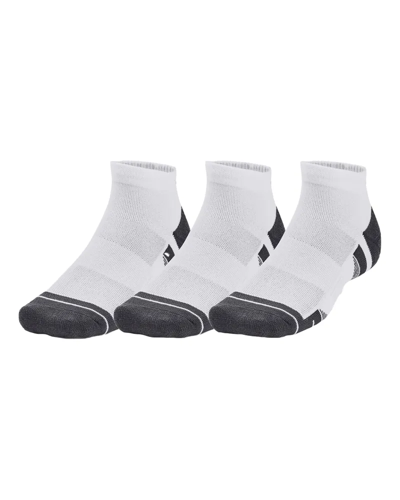 Under Armour Performance Tech" Socken für Herren/Damen Unisex (3er-Pack) (Weiß Weiß