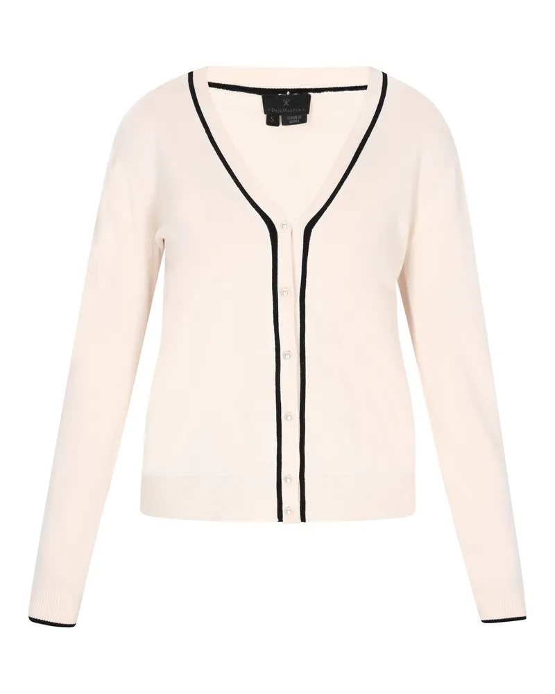 DreiMaster Strickjacke Frauen Creme Creme