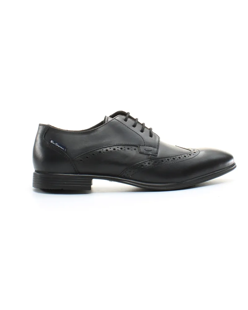 Ben Sherman Leadhall Herren schwarze Schuhe Schwarz