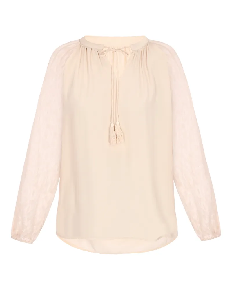 FAINA Bluse - Beige Beige