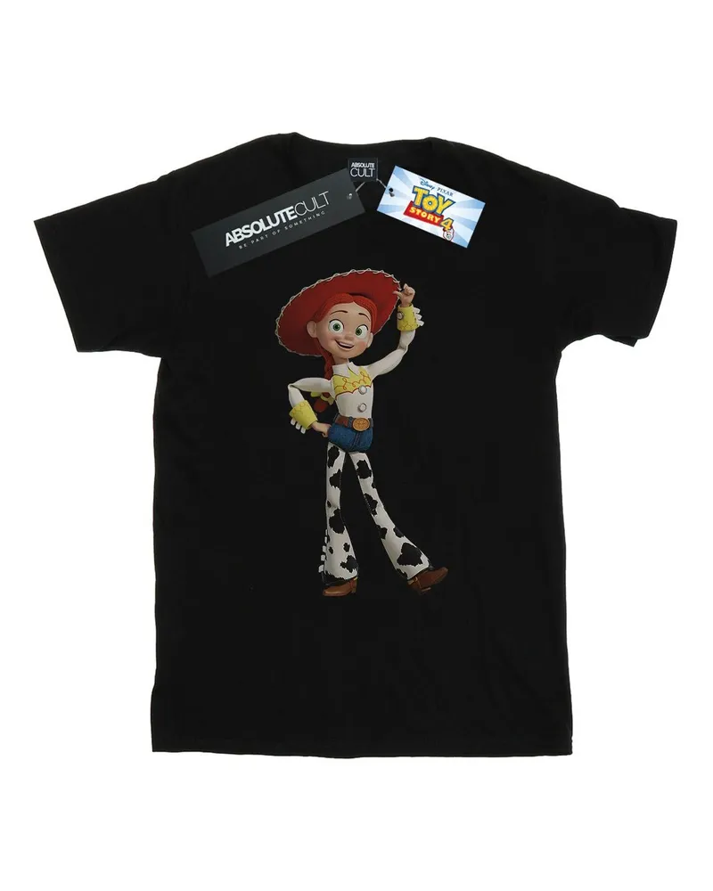 Disney Toy Story Jessie Pose" T-Shirt für Herren (Schwarz Schwarz