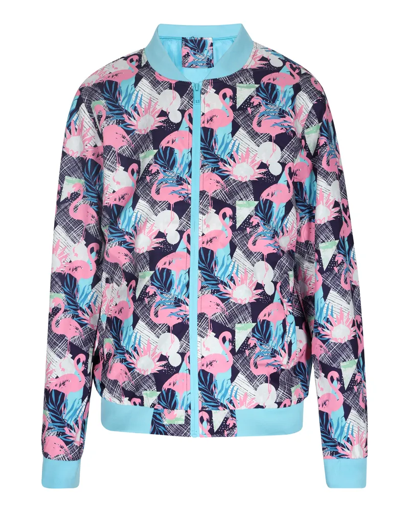 My Mo Jacke Herren Flamingo Korallenrot