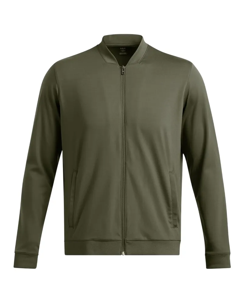 Under Armour Bomberjacke für Herren, Feuchtigkeitsabweisend (Grün Grün