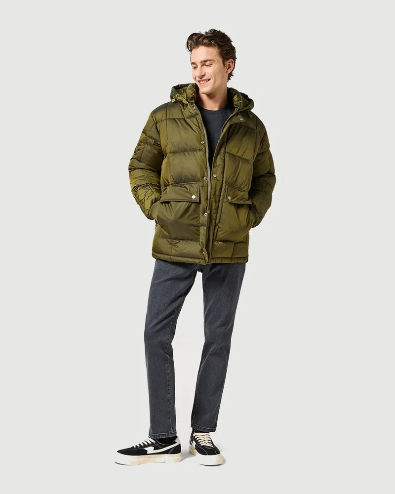 Wrangler Parka Jacket - Green Grün