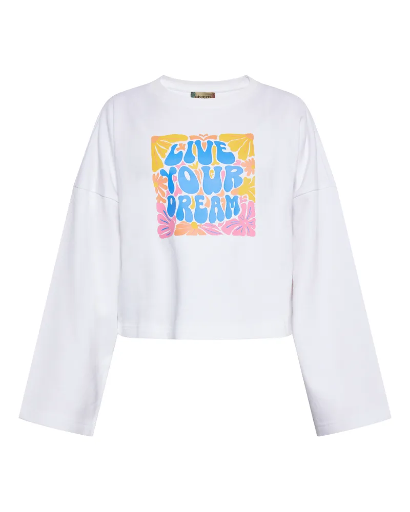 My Mo Sweatshirt Frauen weiss Weiß