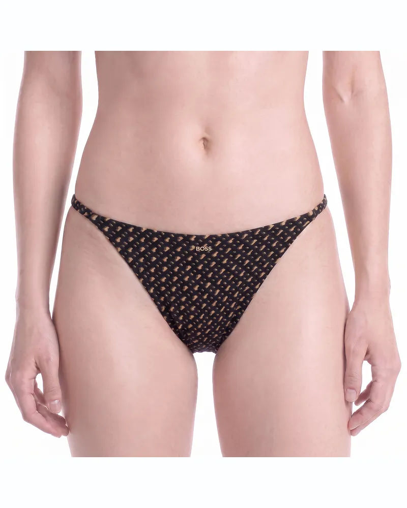 HUGO BOSS Damen Bikini-Höschen 50561379 Schwarz