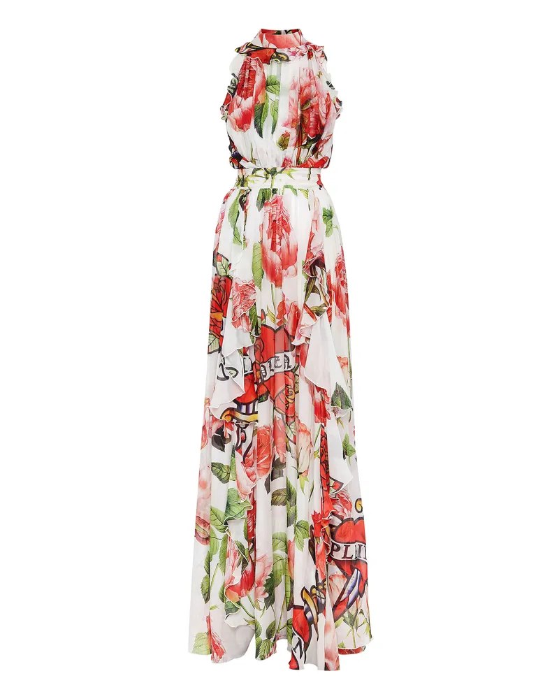 Philipp Plein Kleid Love Weiß