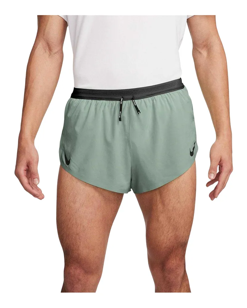 Nike Aero" Laufshorts für Herren (Grün Grün