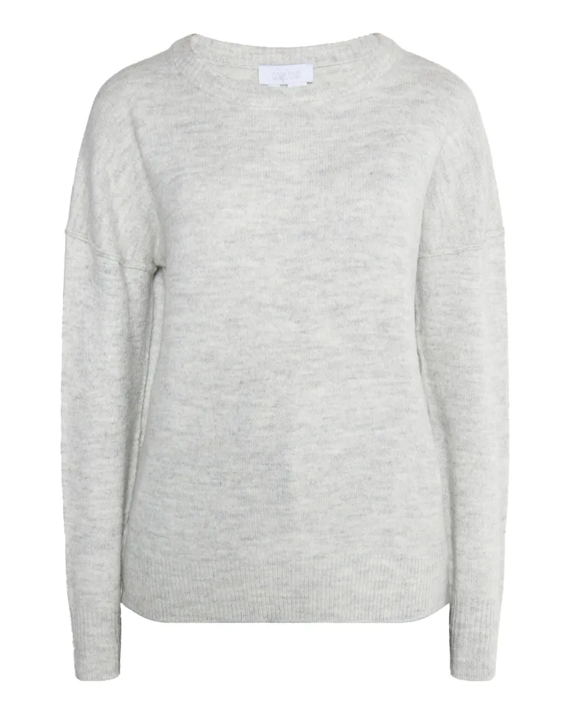 Usha Strickpullover Damen grau melange Grau