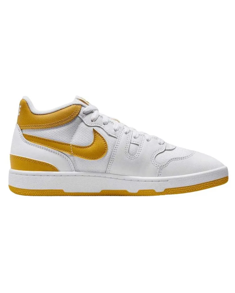 Nike Attack" Sneaker für Herren, Leder (Weiß/Gelb Weiß