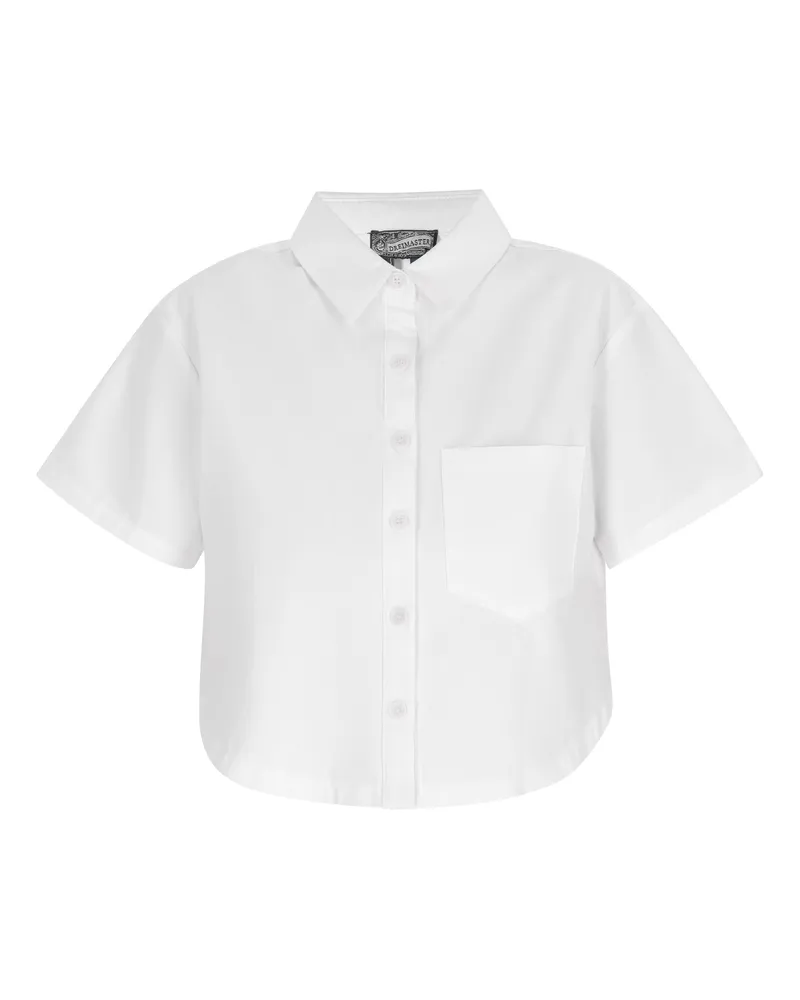 DreiMaster Bluse Damen Wollweiss Wollweiß