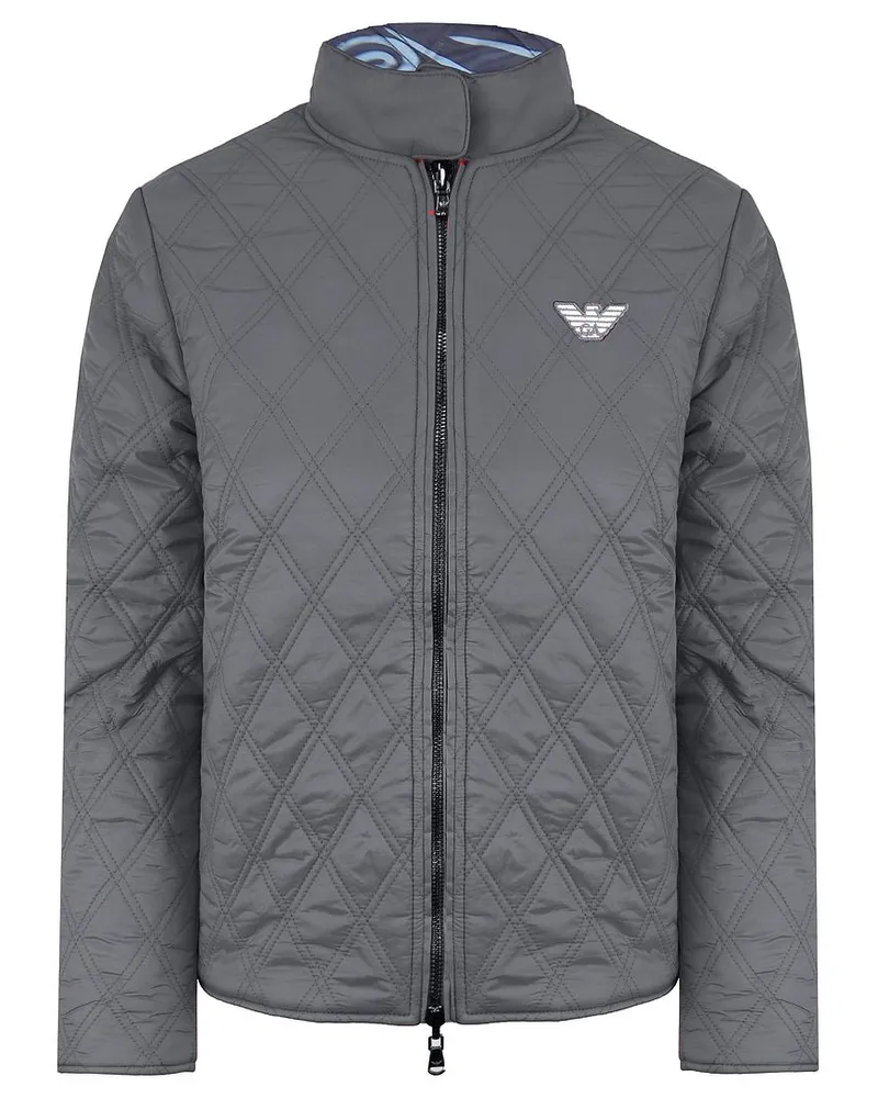 Giorgio Armani Emporio  Logo Damen Wendeblouson Marineblau