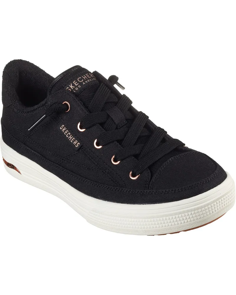 Skechers Arch Fit Arcade - Triff dich dort mit den Trainern Schwarz