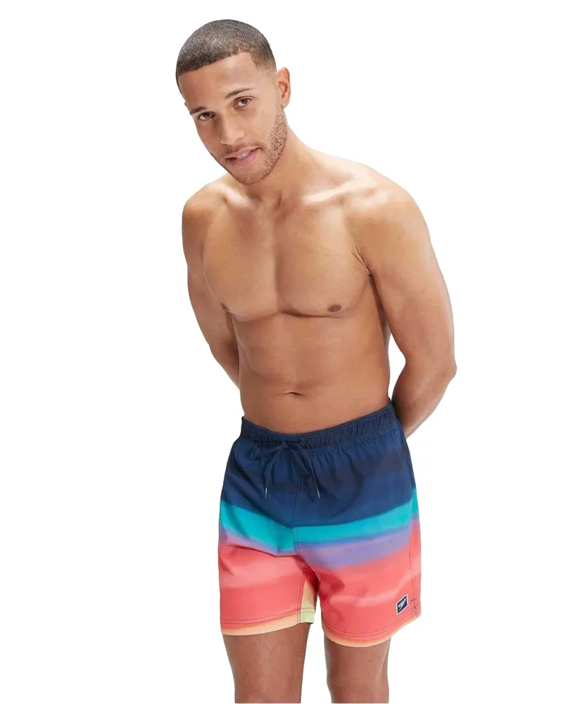 Speedo Badeshorts für Herren (Koralle Farbverlauf Rosa