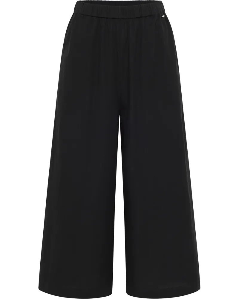 DreiMaster Culotte Damen schwarz Schwarz
