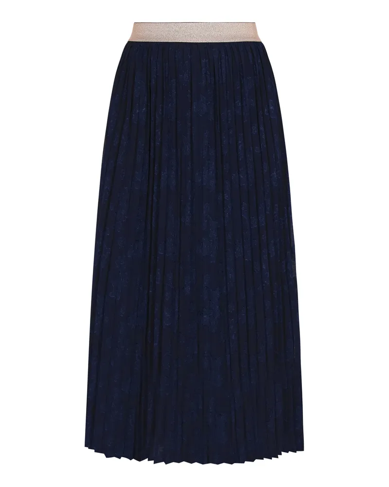 FAINA Rock Frauen Marine Marineblau