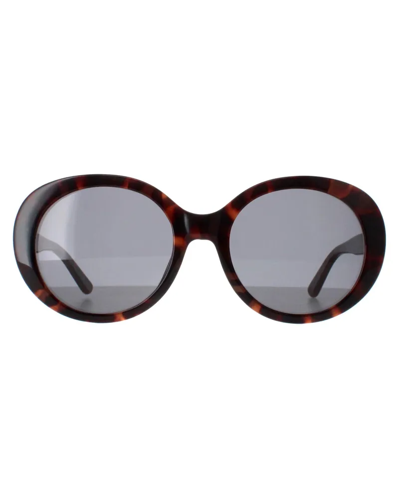 Karen Millen KM5051 118 dunkel schildpatt dunkelgrau Sonnenbrille Braun
