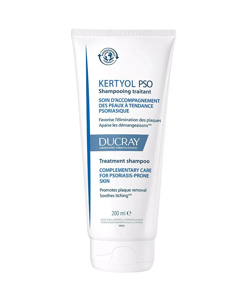 Ducray Kertyol Pso Anti-juckreiz-rebalancing-behandlungsshampoo 200 ml 