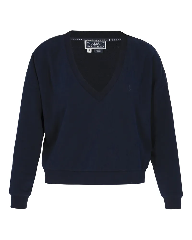 DreiMaster Sweatshirt Frauen Marine Marineblau