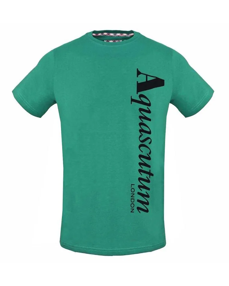 Aquascutum T-Shirt für Herren (Grün Grün