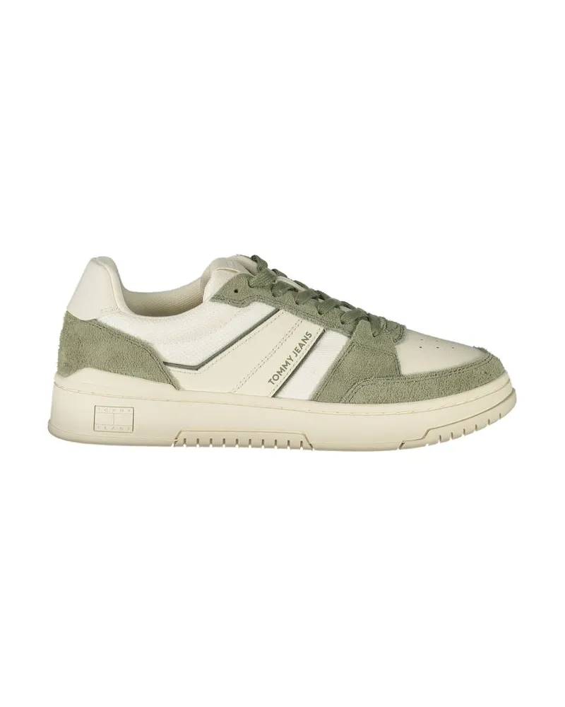 Tommy Hilfiger Weiße Polyester Herren Sneaker Weiß