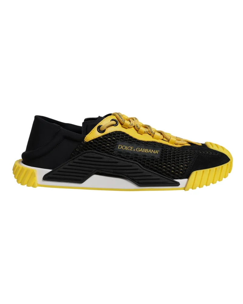 Dolce & Gabbana Portofino Sneakers Slip-On Cs1787 Schwarz