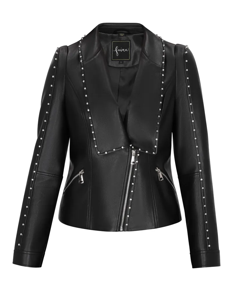 FAINA Jacke - Schwarz Schwarz