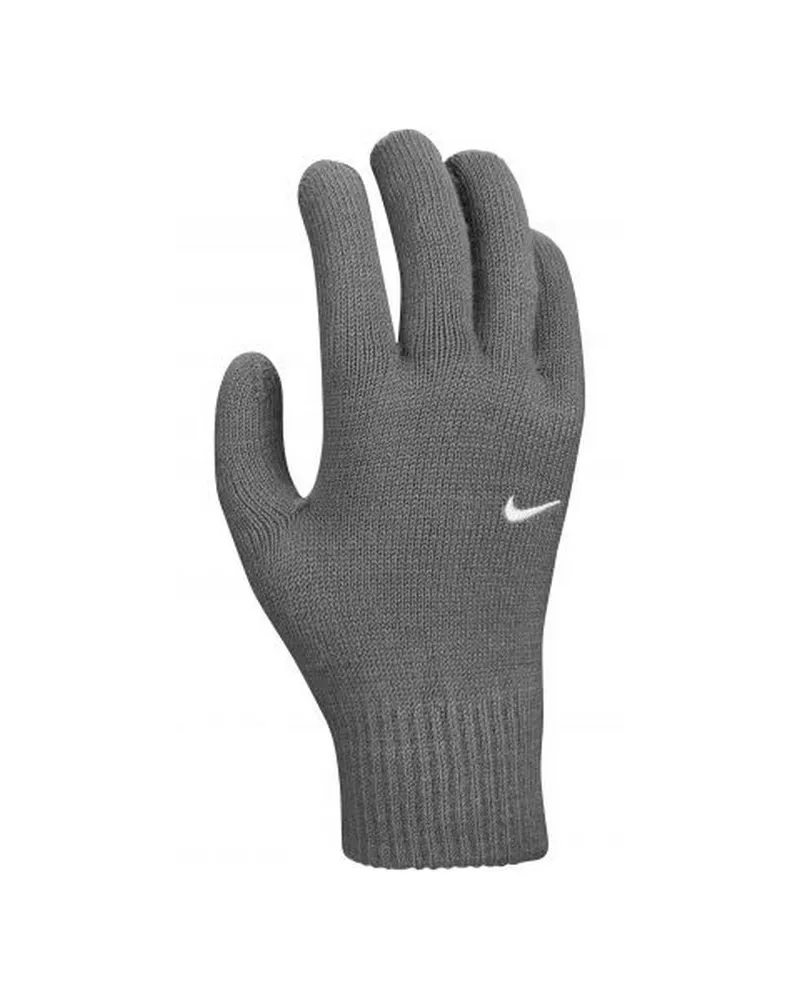 Nike Herren Handschuhe mit gestricktem Swoosh (Grau Grau