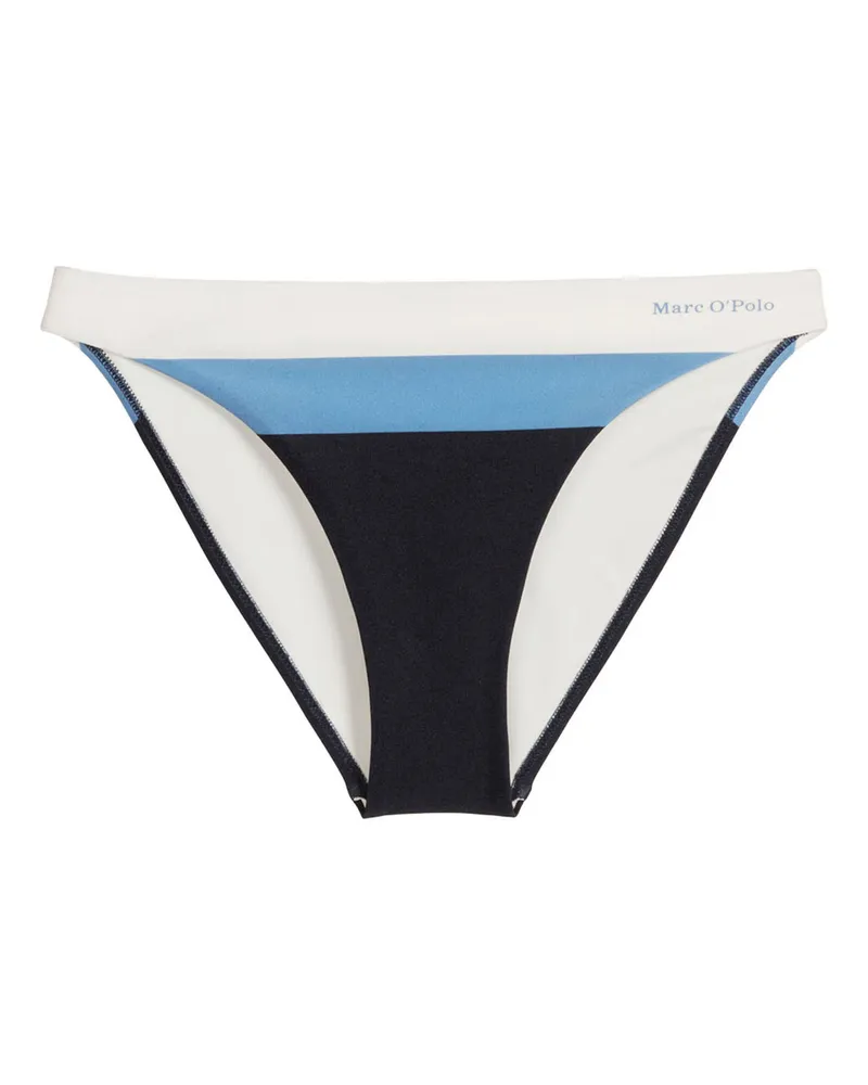 Marc O'Polo Marc O'Polo Damen Bikini-Hose Summer StripesBikini Slip, Bikini Unterteil, Bikinihose Schwarz