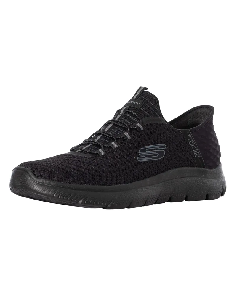 Skechers Slip-Ins Summits High Range Trainer, Schwarz Schwarz