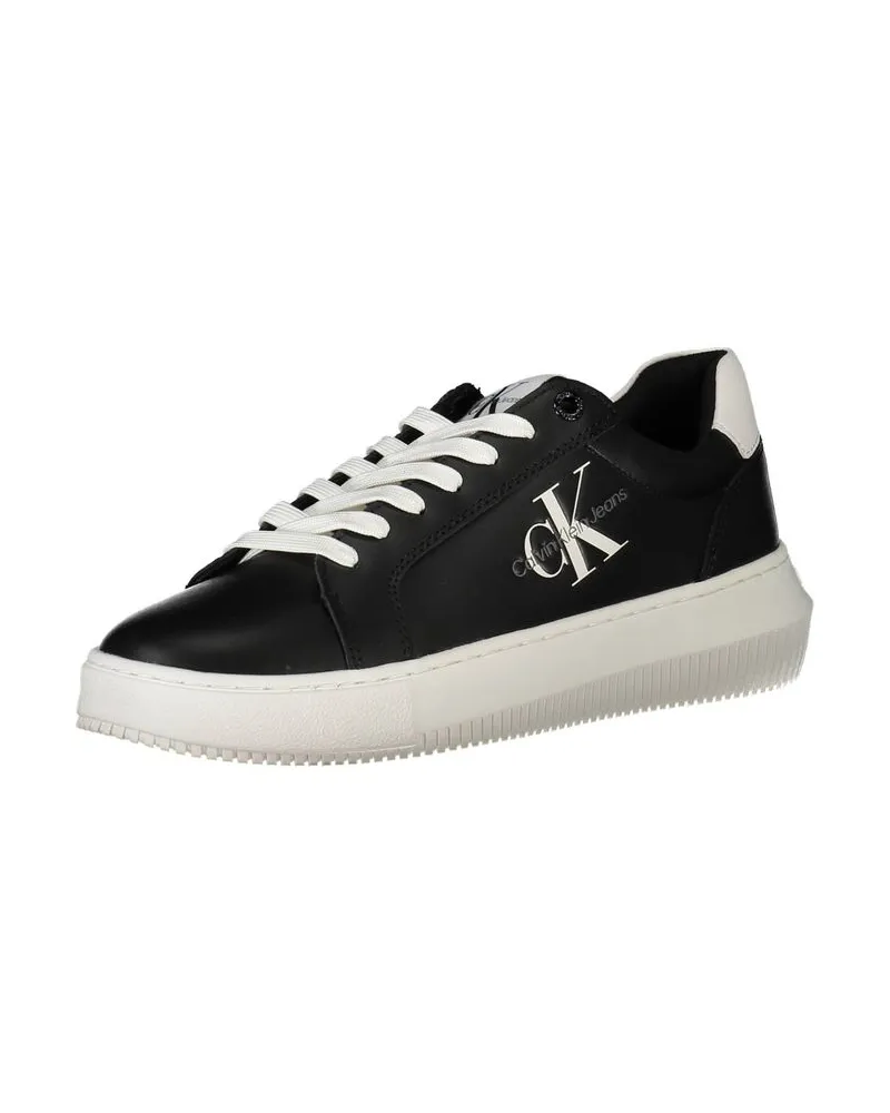 Calvin Klein CK Plattform-Sneaker - Schwarz Schwarz